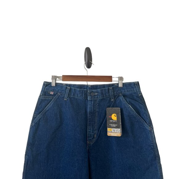 Carhartt NEW Flame Resistant Carpenter Utility Jeans Size 36 x 30 - Picture 4 of 16